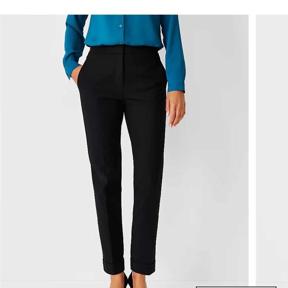 Ann Taylor The Petite High Rise Eva Ankle Pant